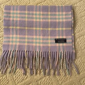 100% cashmere authentic Burberry scarf